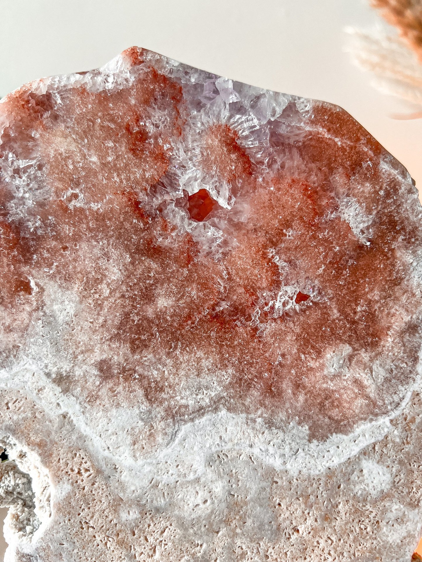 Pink Amethyst Slab