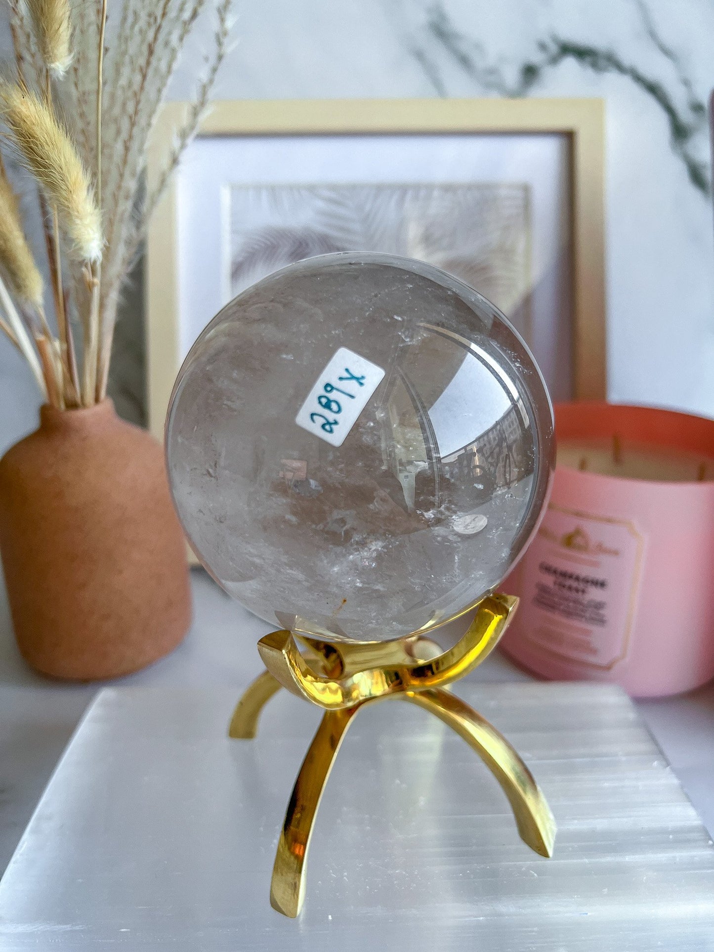 Smoky Quartz Sphere