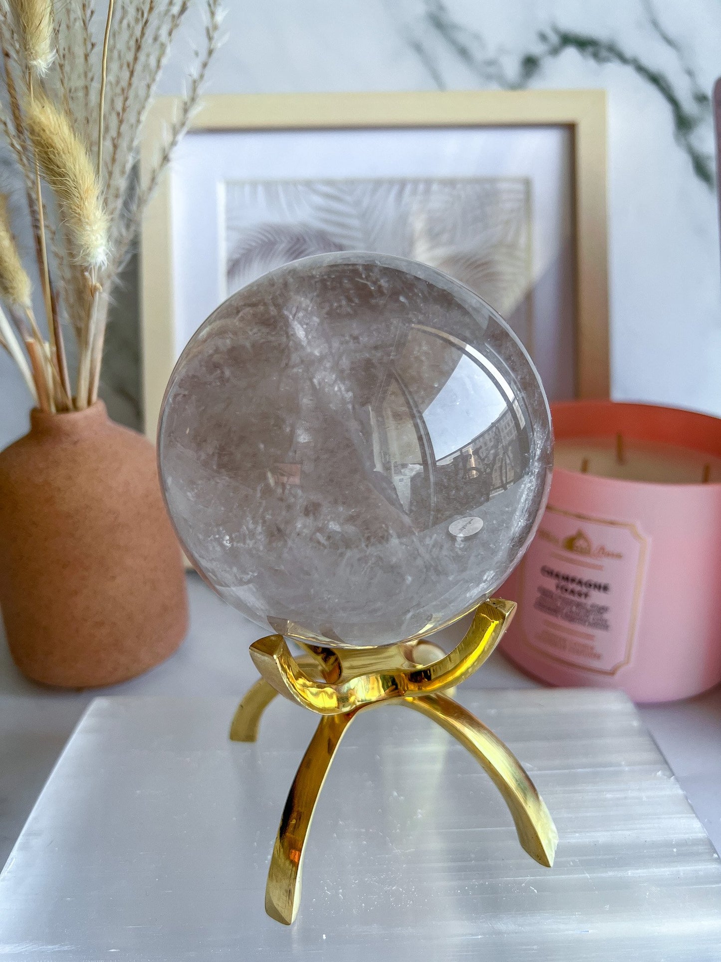 Smoky Quartz Sphere