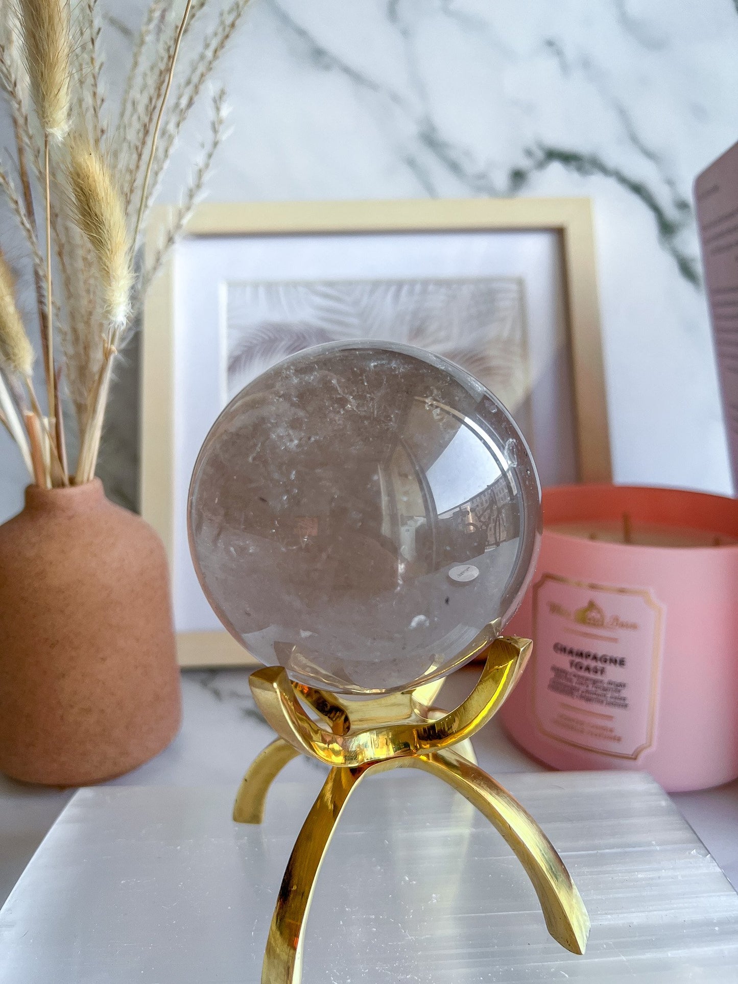 Smoky Quartz Sphere