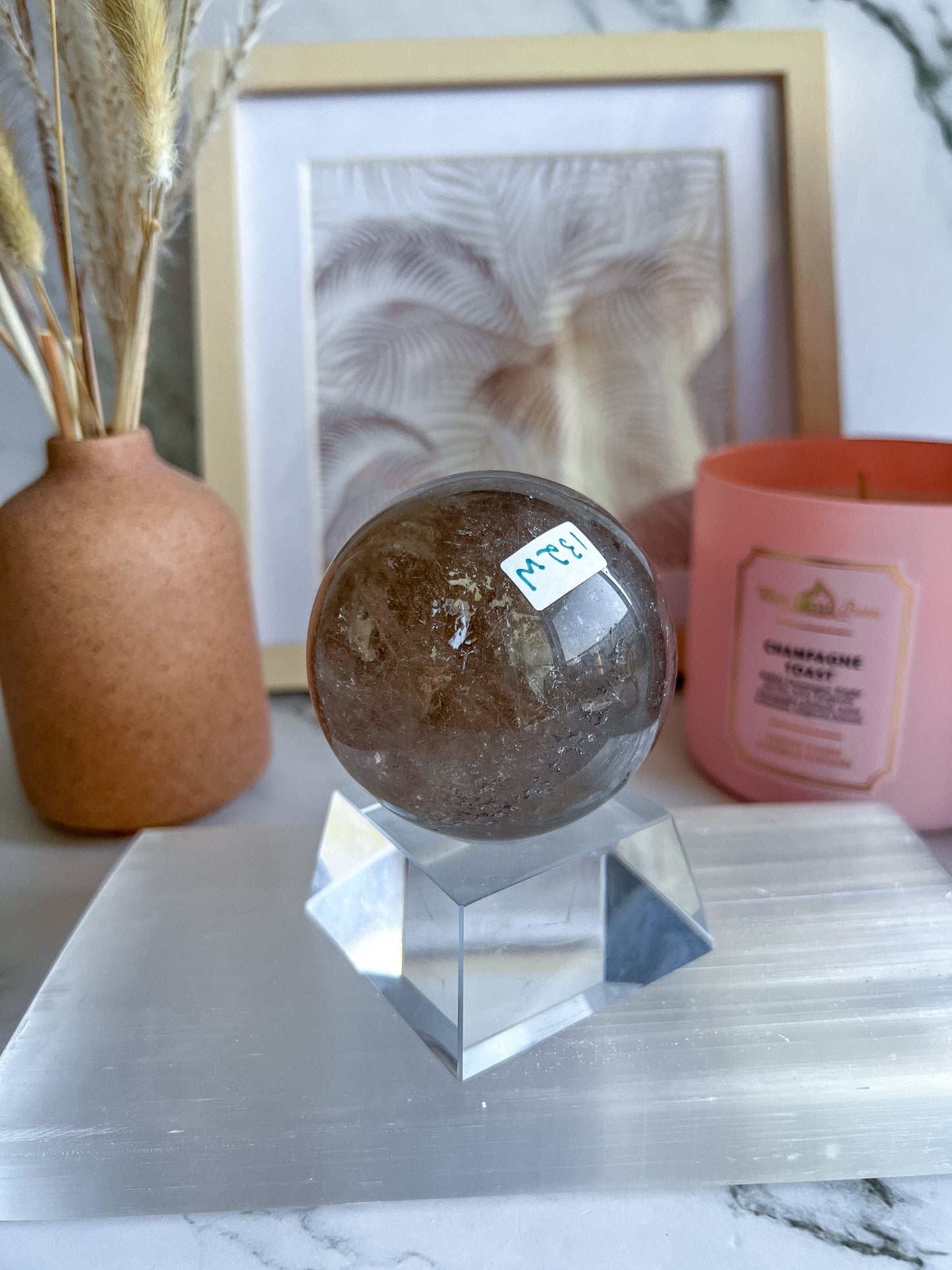 Smoky Quartz Sphere