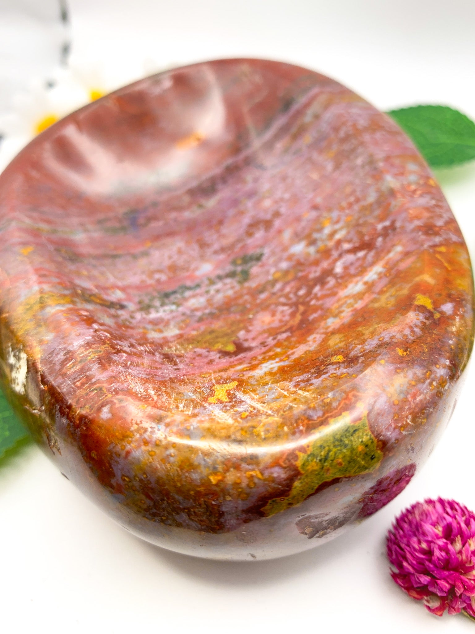 Ocean Jasper Bowl - Crystal Love Treasures