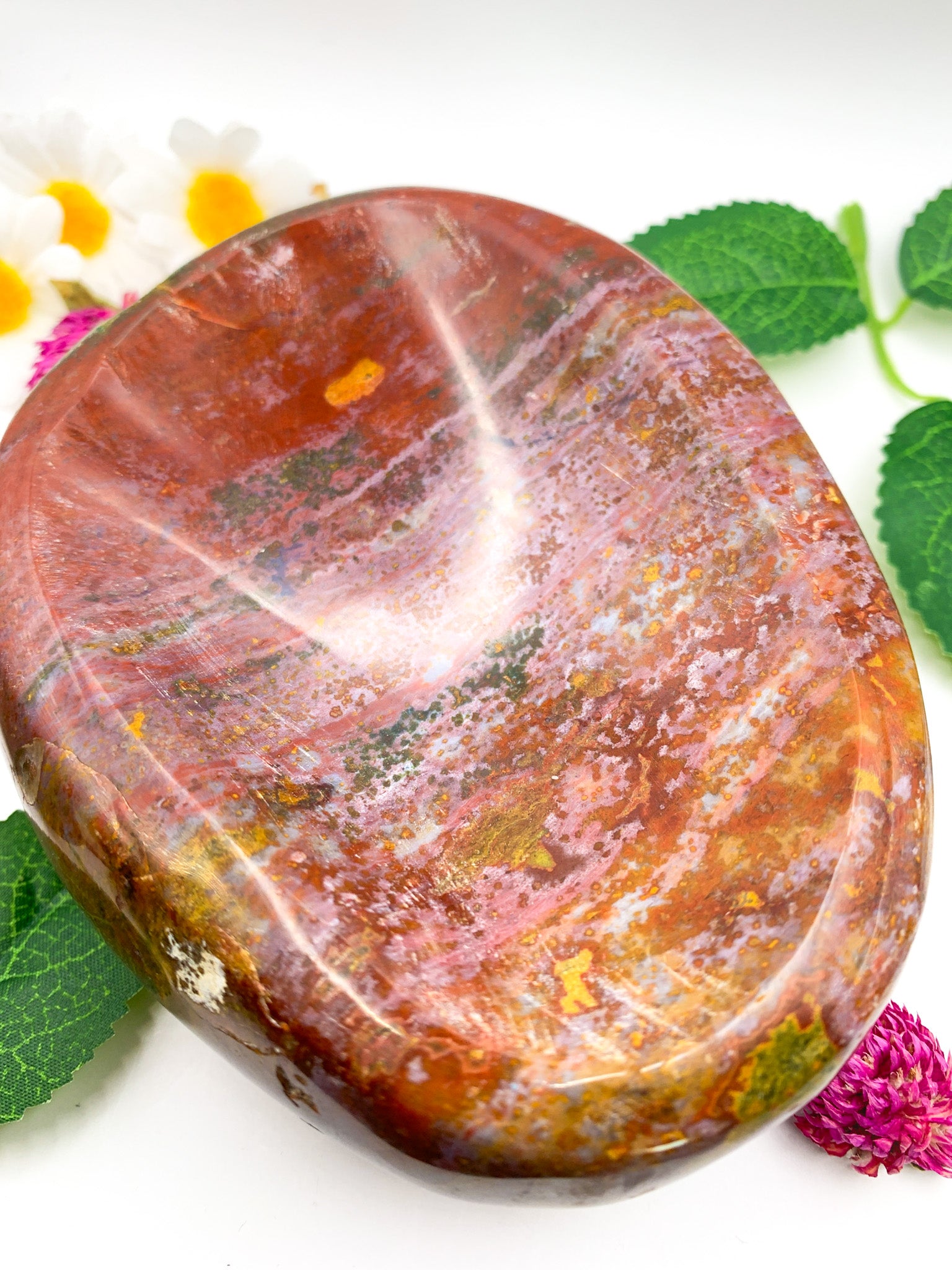 Ocean Jasper Bowl - Crystal Love Treasures