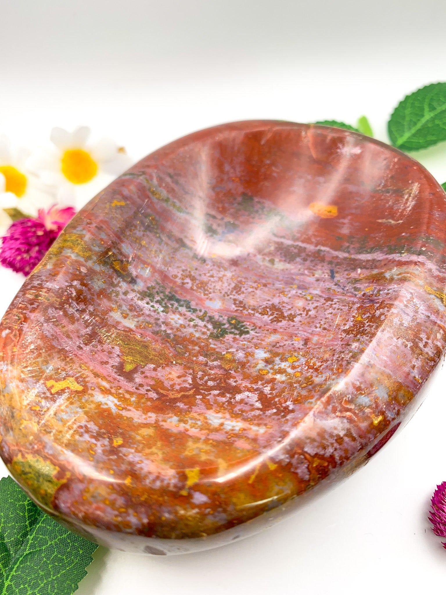 Ocean Jasper Bowl - Crystal Love Treasures