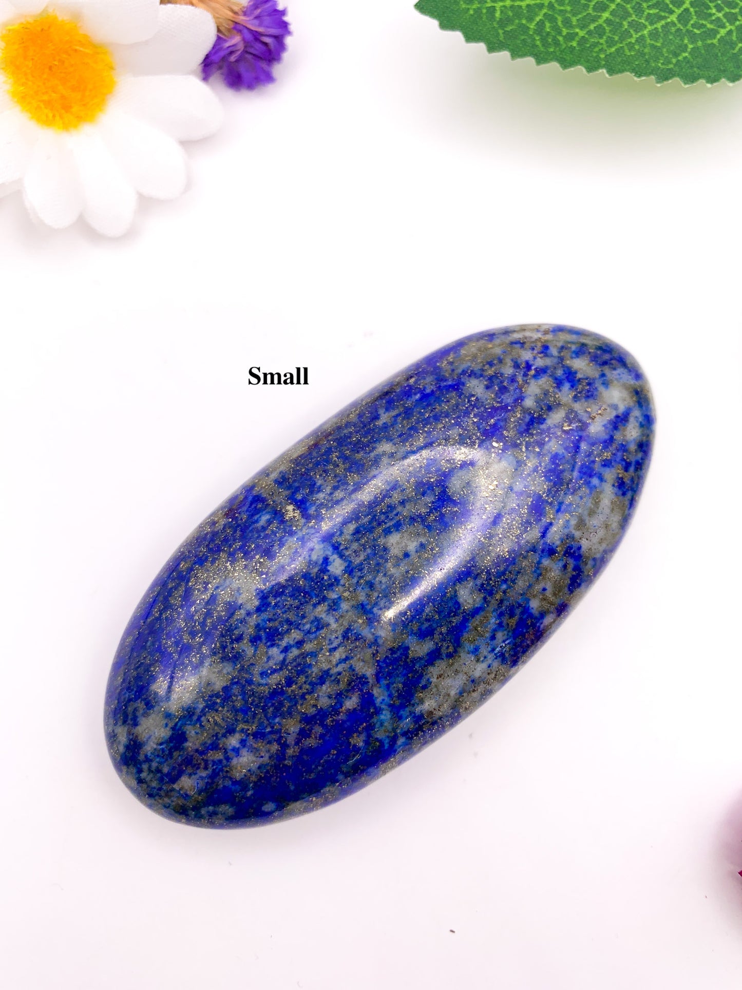 Lapis Lazuli Palm Stone - Crystal Love Treasures