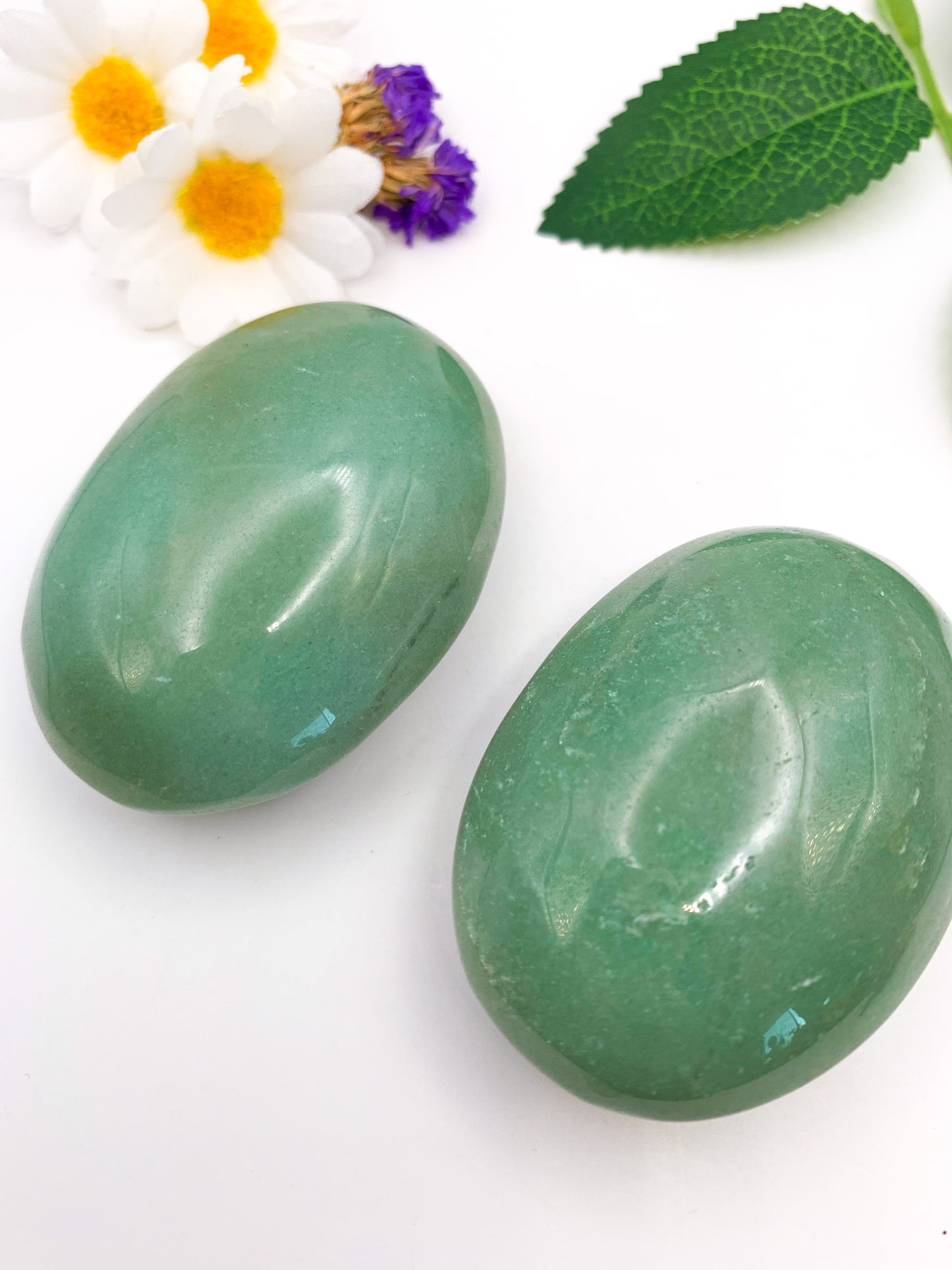 Aventurine Palm Stone - Crystal Love Treasures