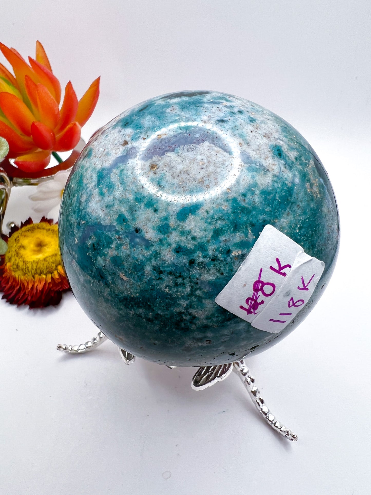 Ocean Jasper Sphere - Crystal Love Treasures