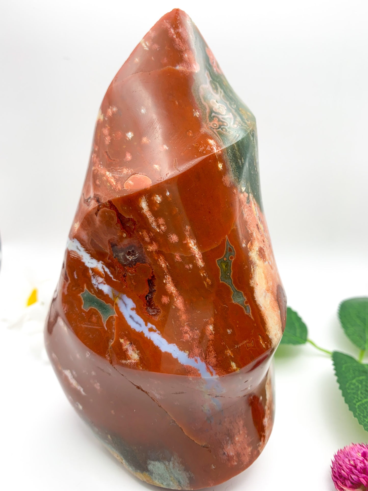 Ocean Jasper Flame - Crystal Love Treasures