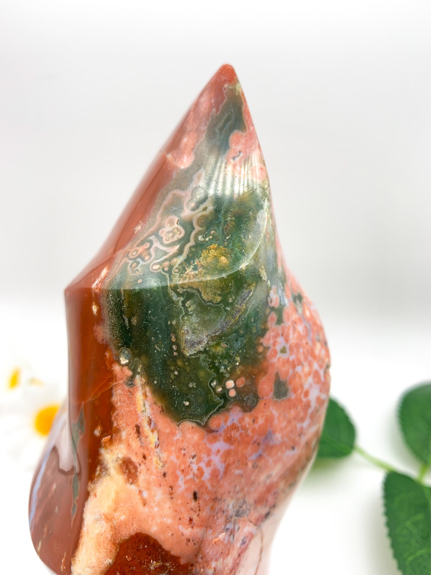 Ocean Jasper Flame - Crystal Love Treasures