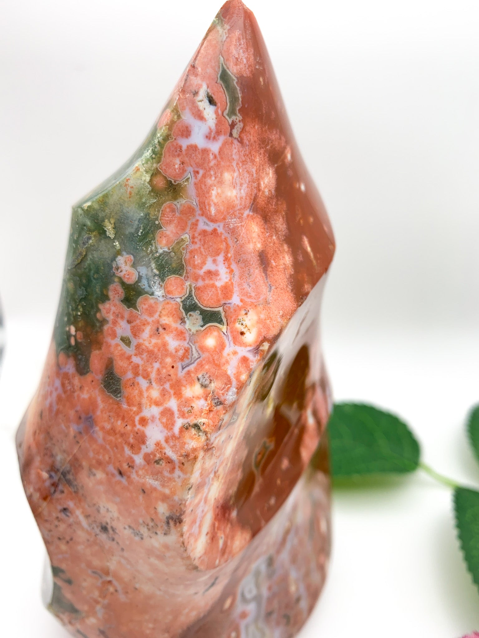 Ocean Jasper Flame - Crystal Love Treasures