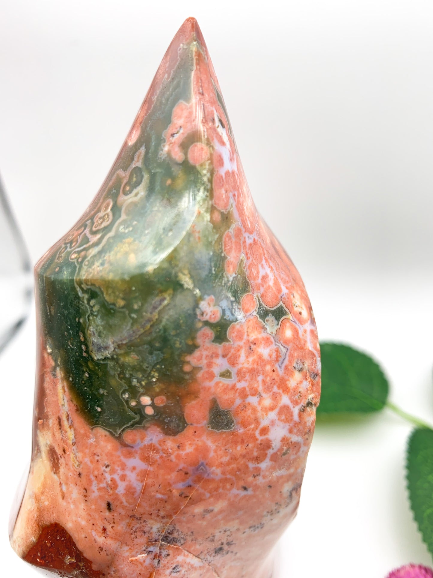 Ocean Jasper Flame - Crystal Love Treasures