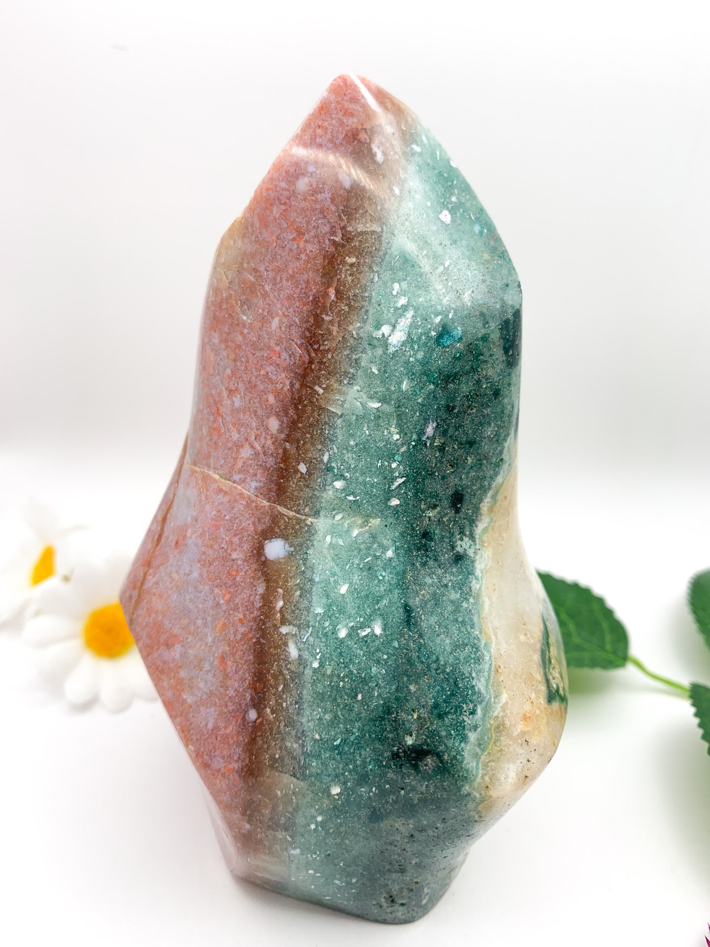 Ocean Jasper Flame - Crystal Love Treasures