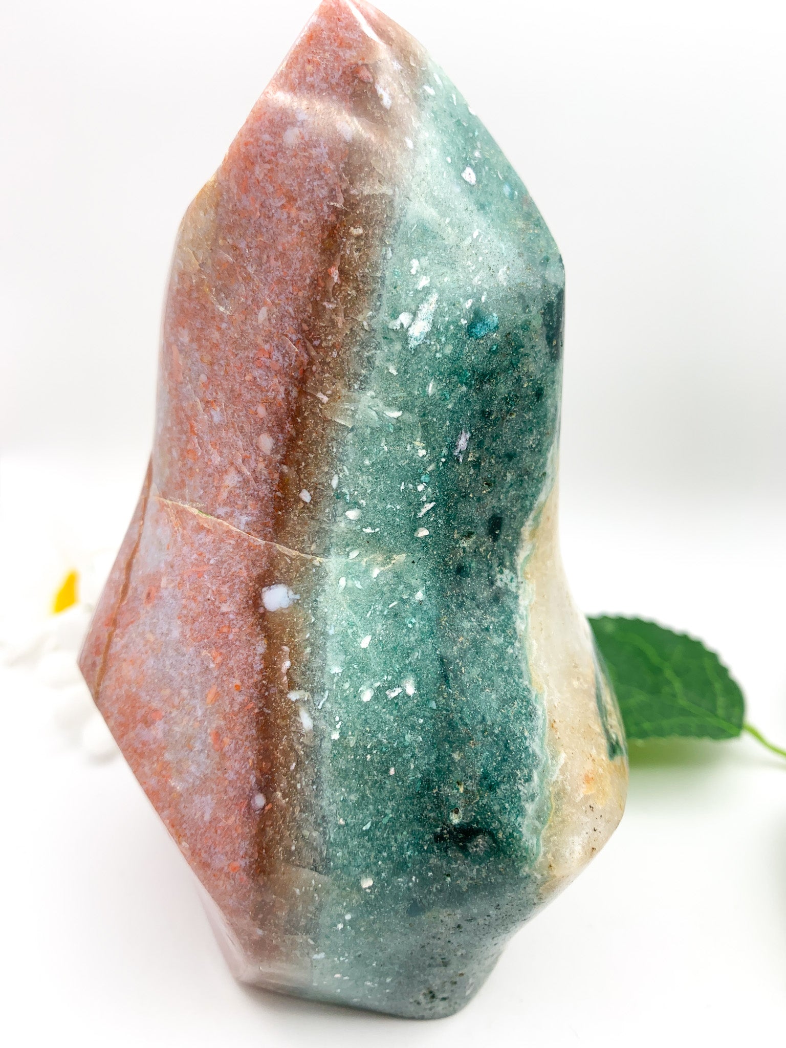 Ocean Jasper Flame - Crystal Love Treasures