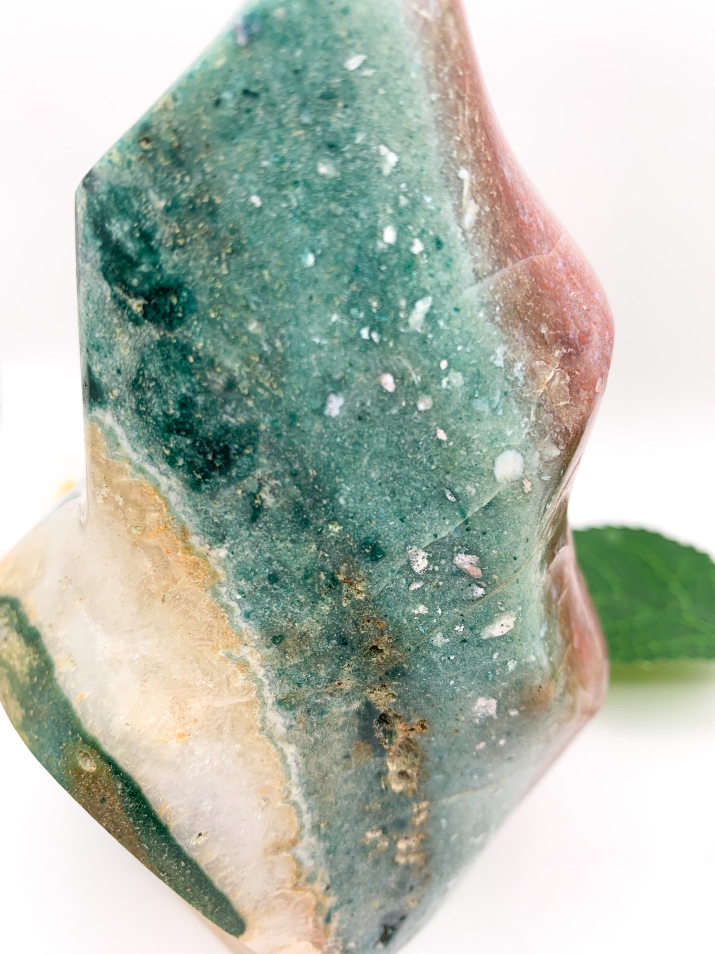 Ocean Jasper Flame - Crystal Love Treasures