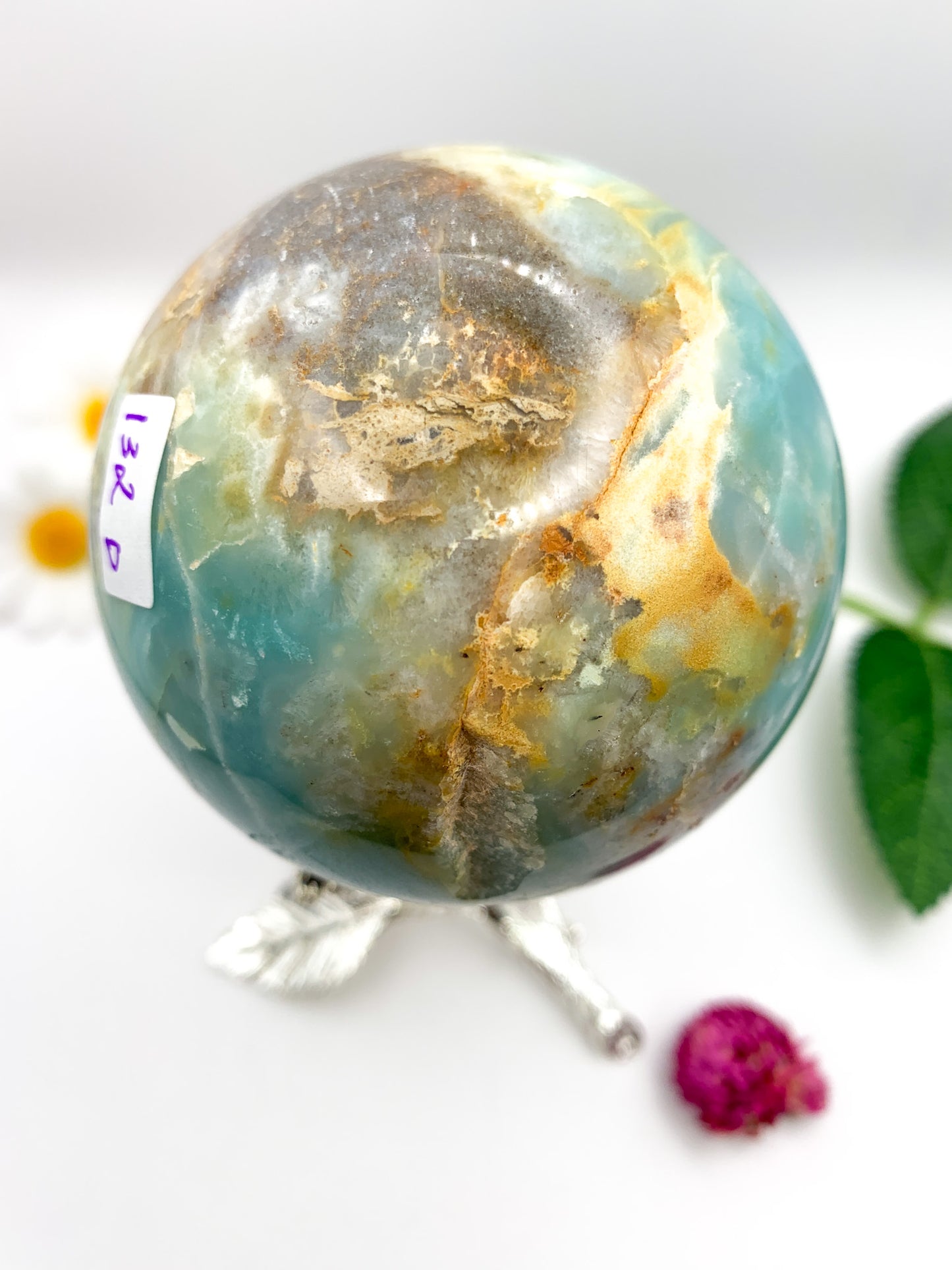 Amazonite Sphere (Russian) - Crystal Love Treasures