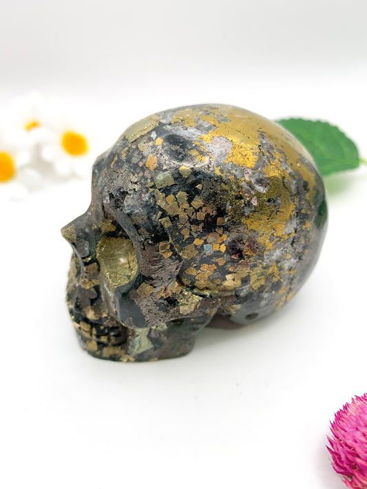 Pyrite Skull - Crystal Love Treasures