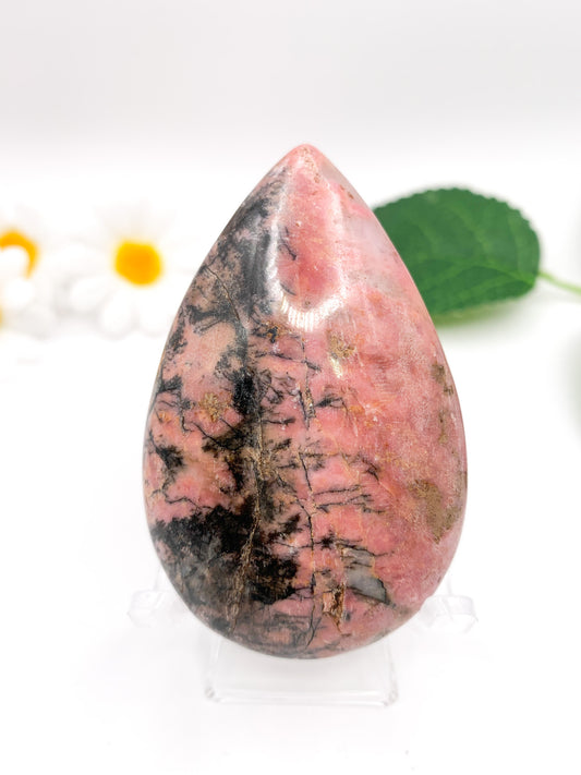 Rhodonite Tear Drop - Crystal Love Treasures