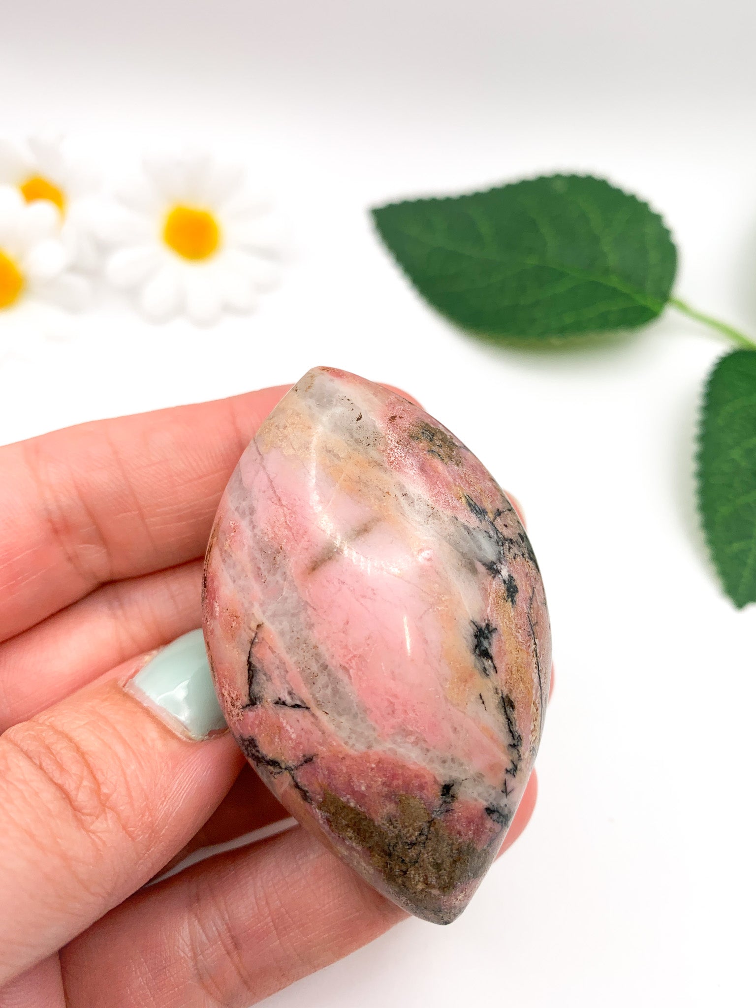 Rhodonite Tear Drop - Crystal Love Treasures