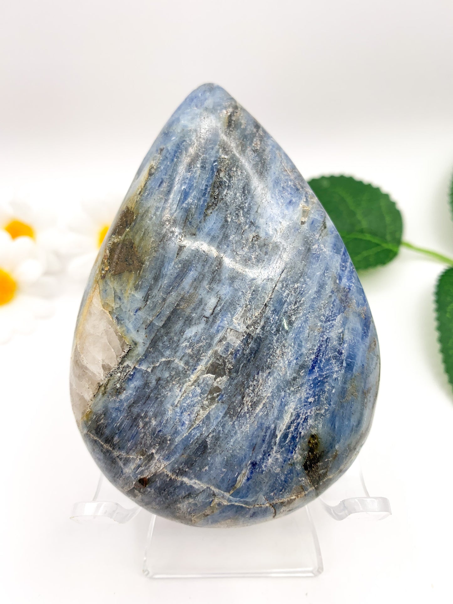 Blue Kyanite Tear Drop - Crystal Love Treasures