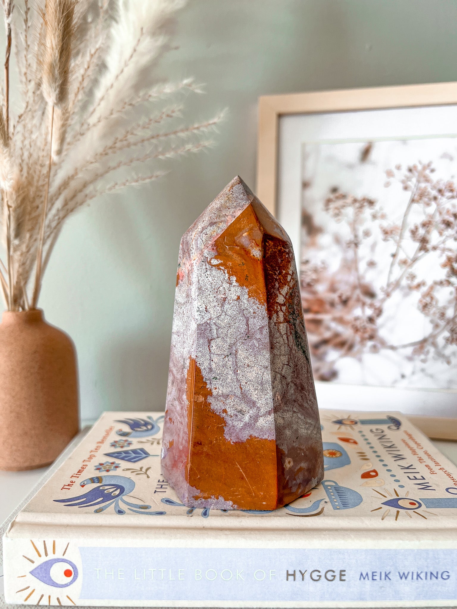 Ocean Jasper Tower - Crystal Love Treasures