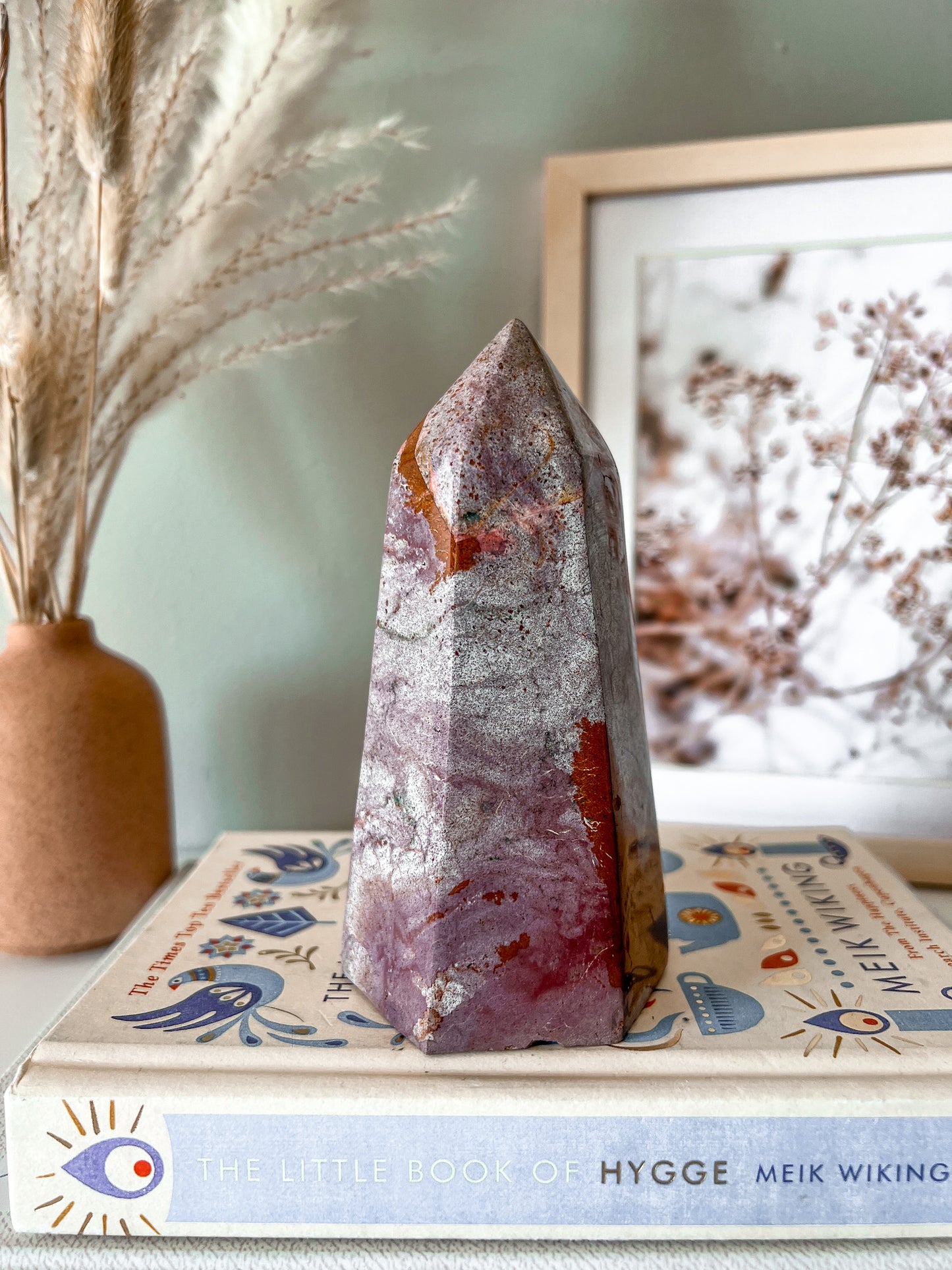 Ocean Jasper Tower - Crystal Love Treasures