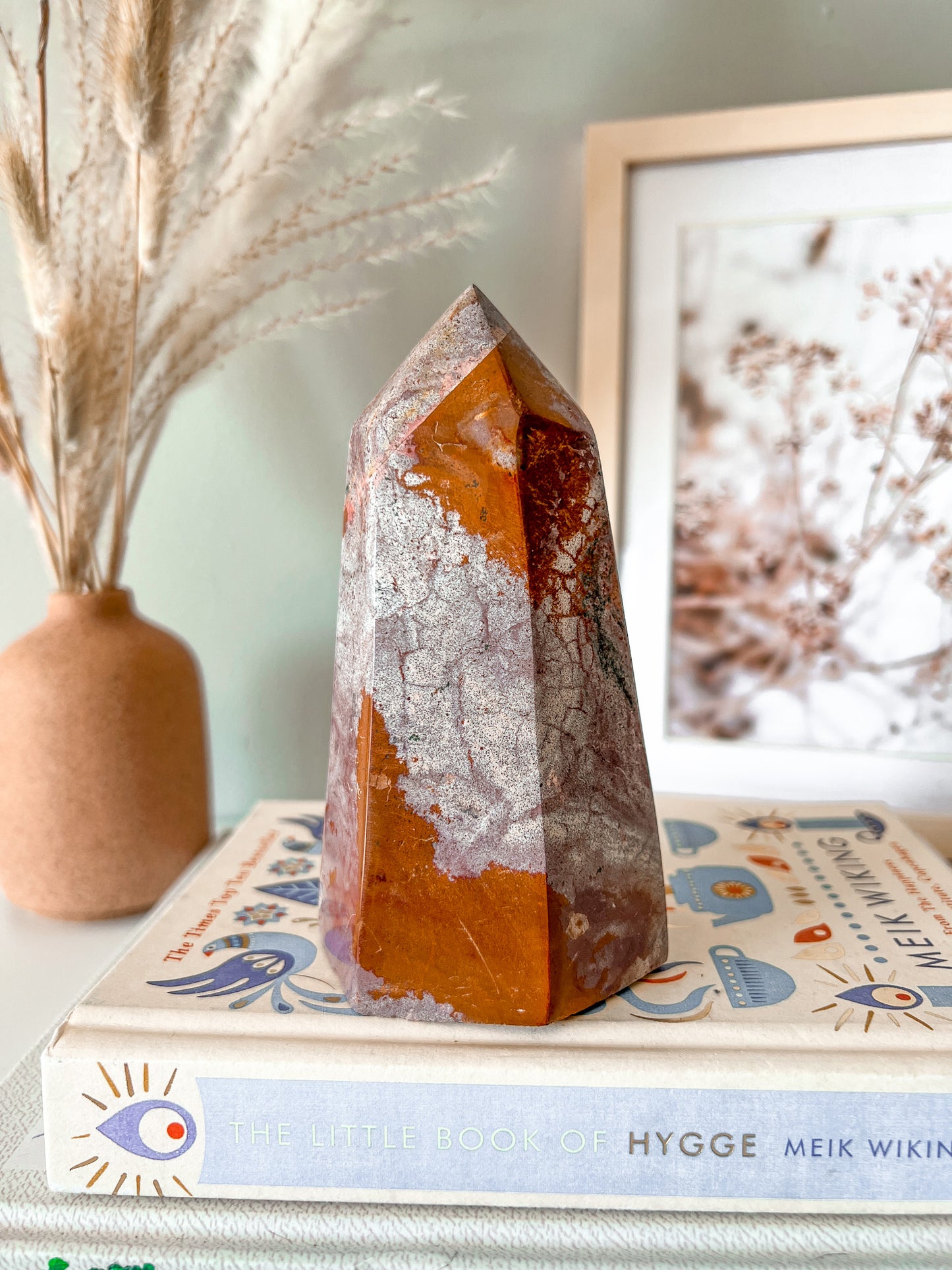 Ocean Jasper Tower - Crystal Love Treasures