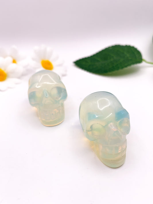 Opalite Skull - Crystal Love Treasures