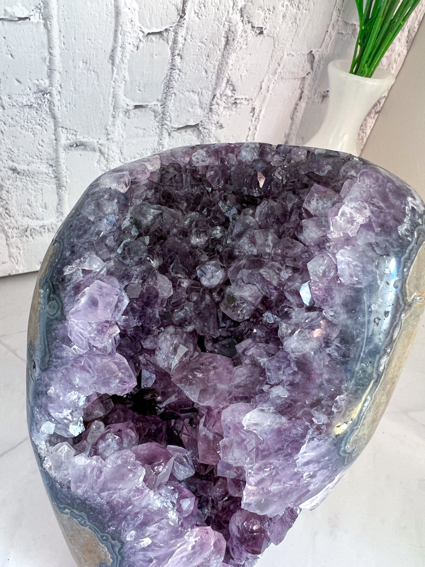 Amethyst Cut Base - Crystal Love Treasures