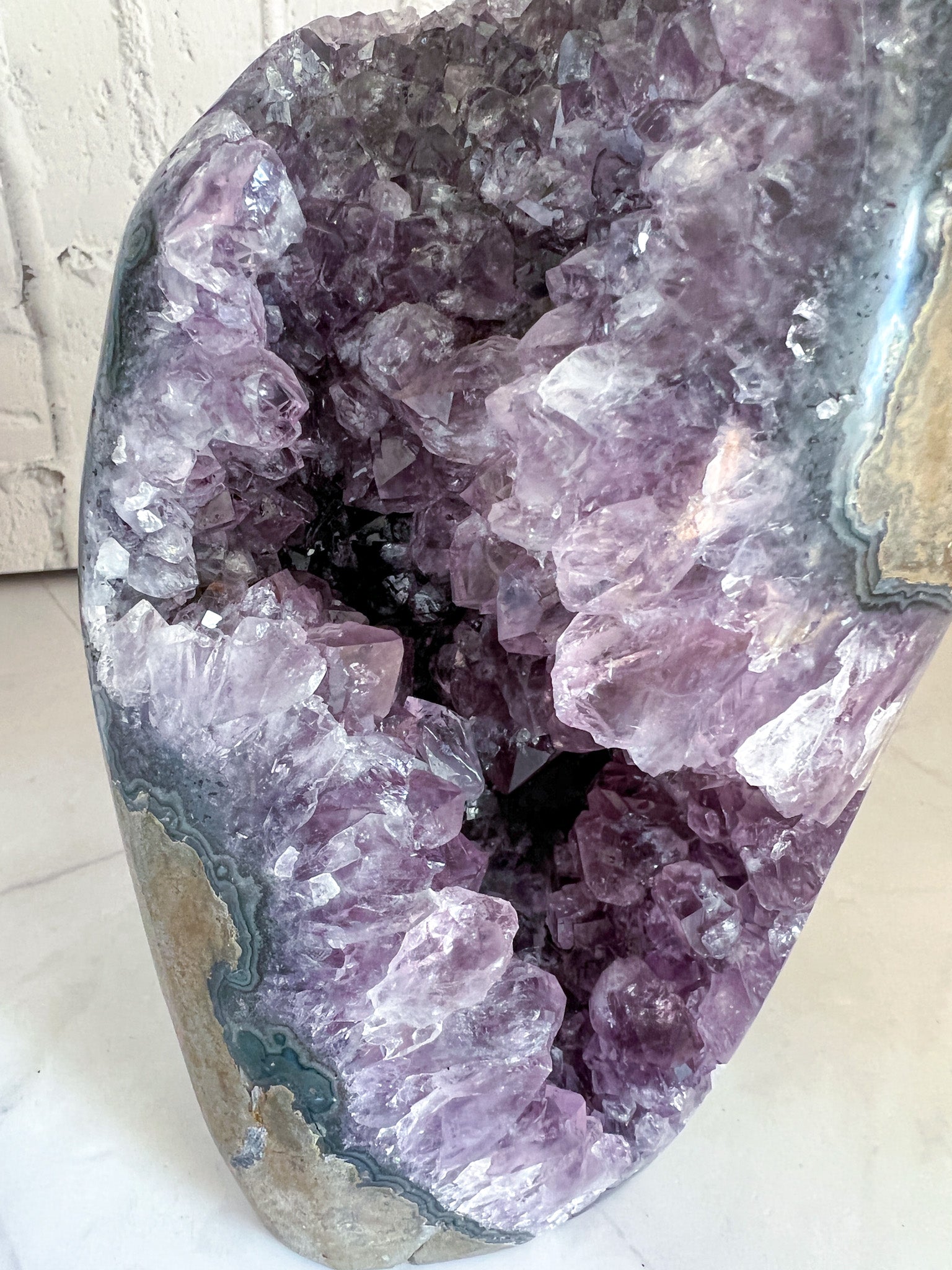 Amethyst Cut Base - Crystal Love Treasures