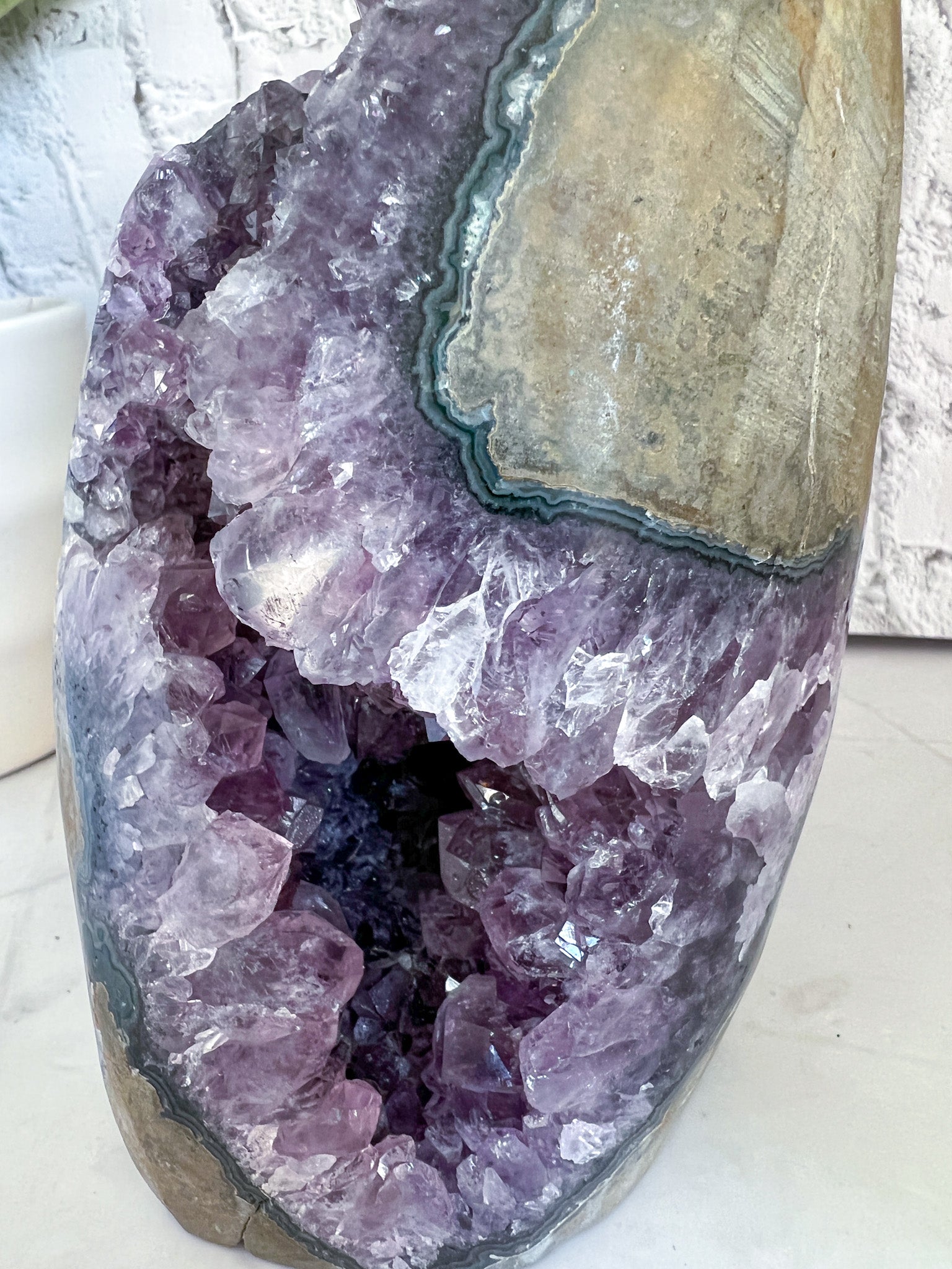 Amethyst Cut Base - Crystal Love Treasures