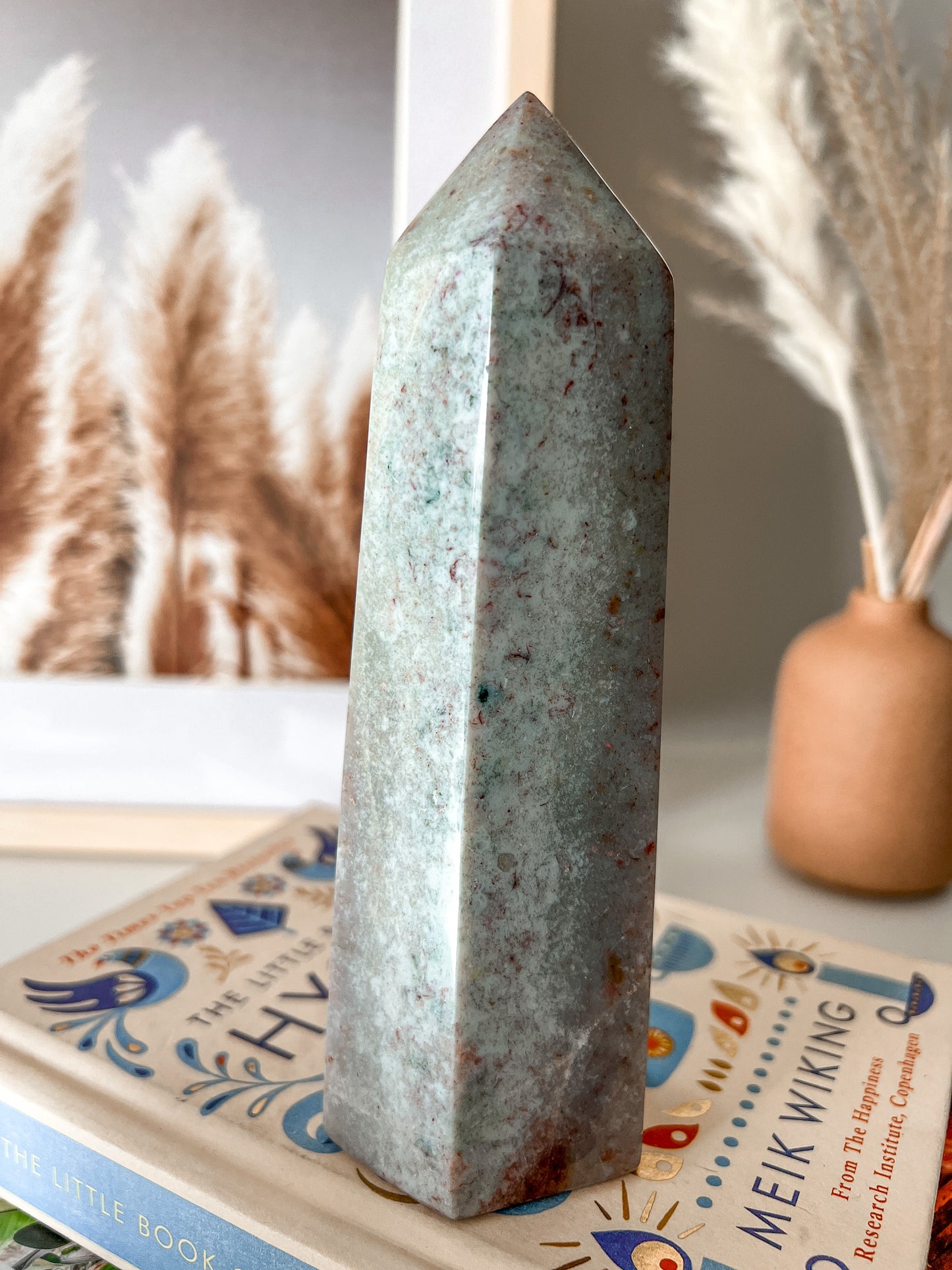 Ocean Jasper Tower - Crystal Love Treasures