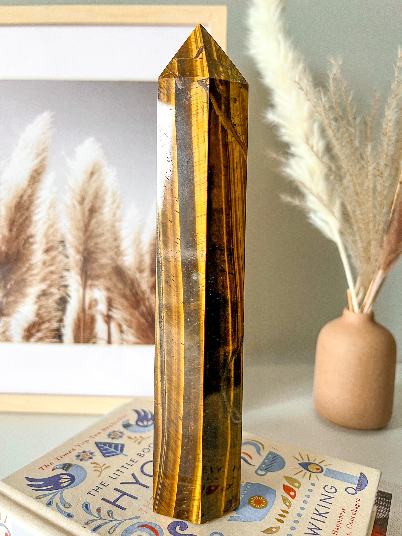 Tiger's Eye Tower - Crystal Love Treasures