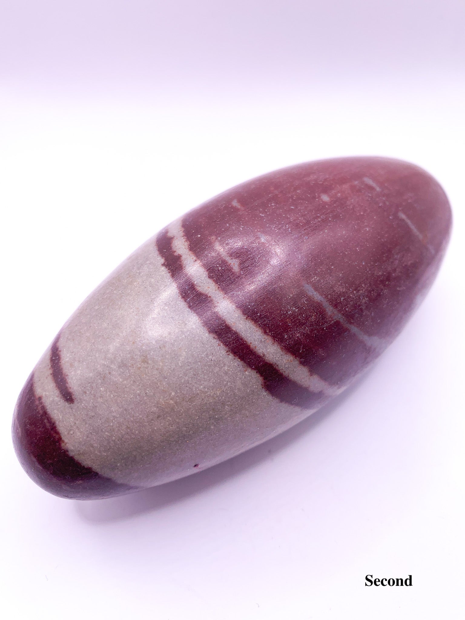 Narmada Shiva Lingam Egg - Crystal Love Treasures