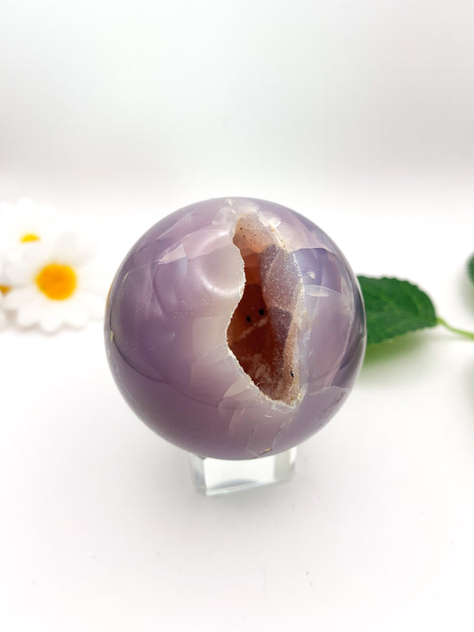 Druzy Agate Sphere - Crystal Love Treasures