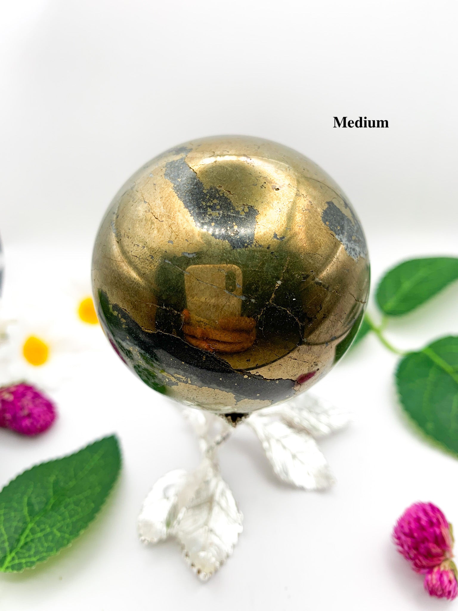 pyrite sphere