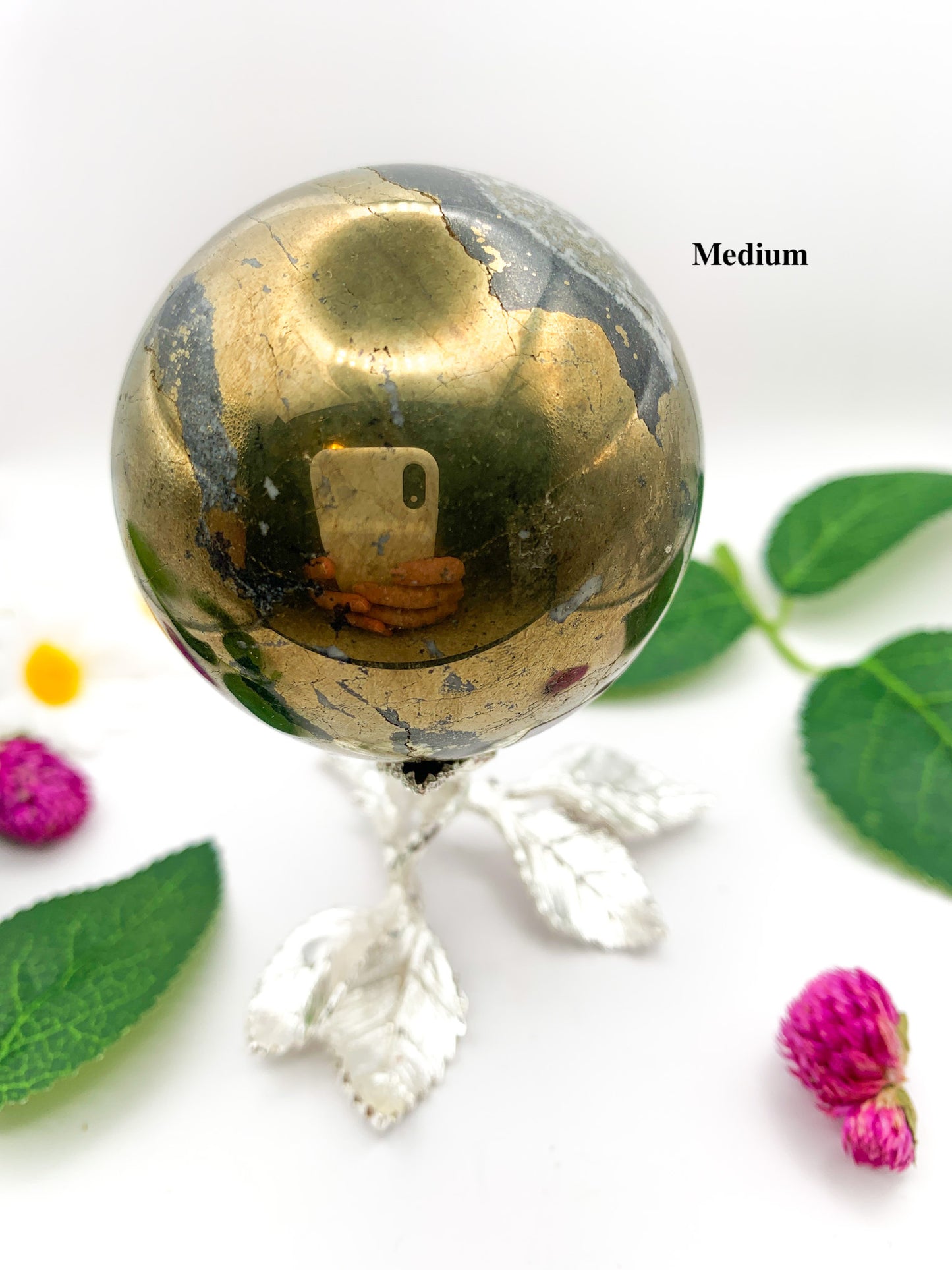 pyrite sphere