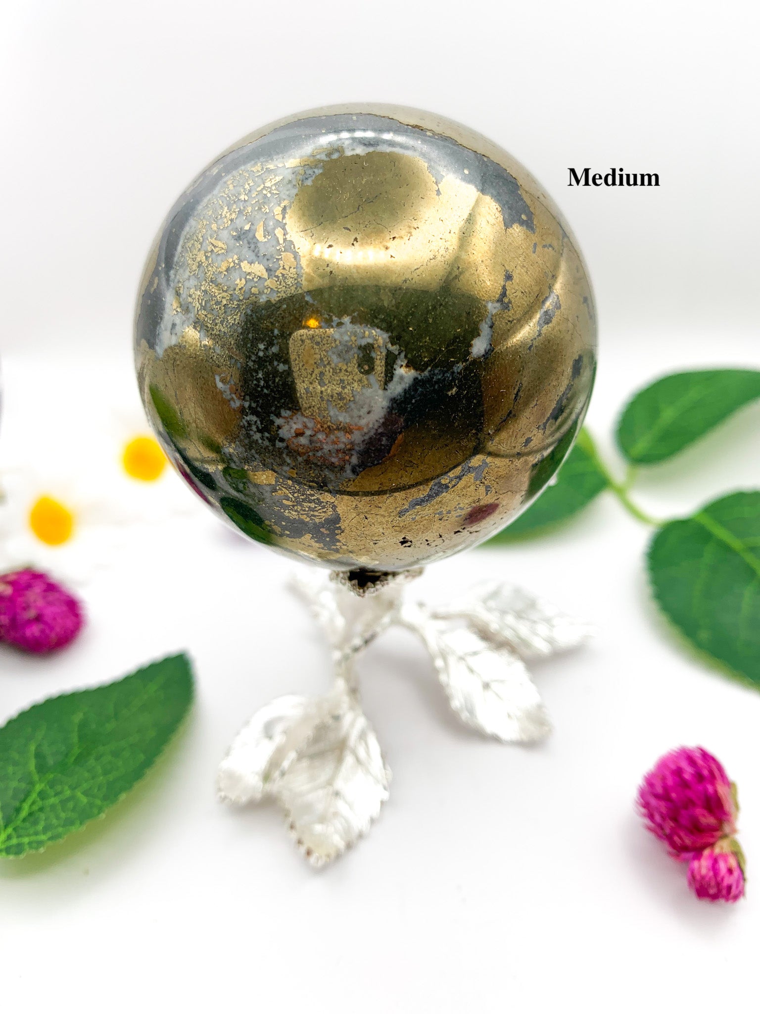 pyrite sphere