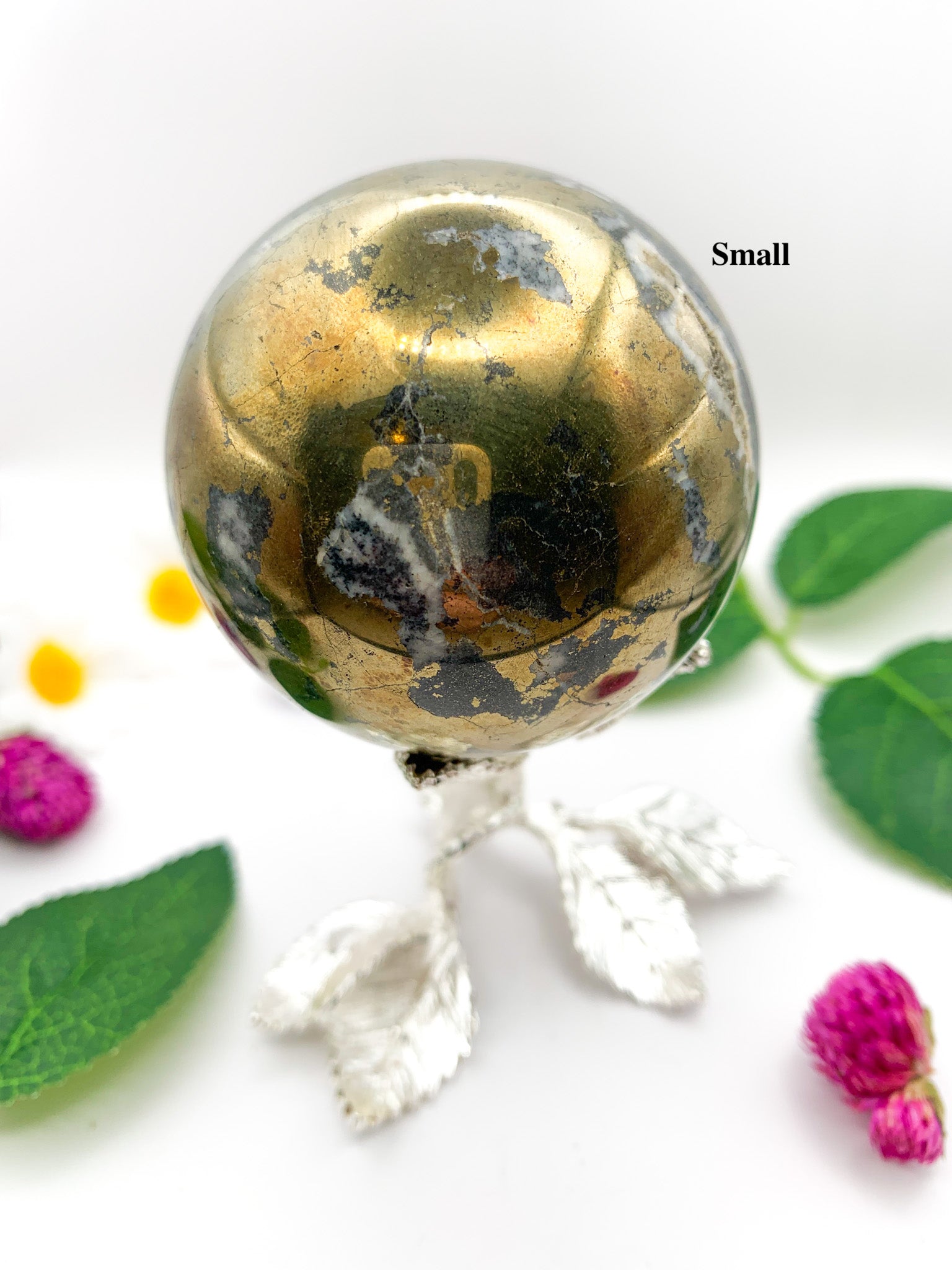 pyrite sphere