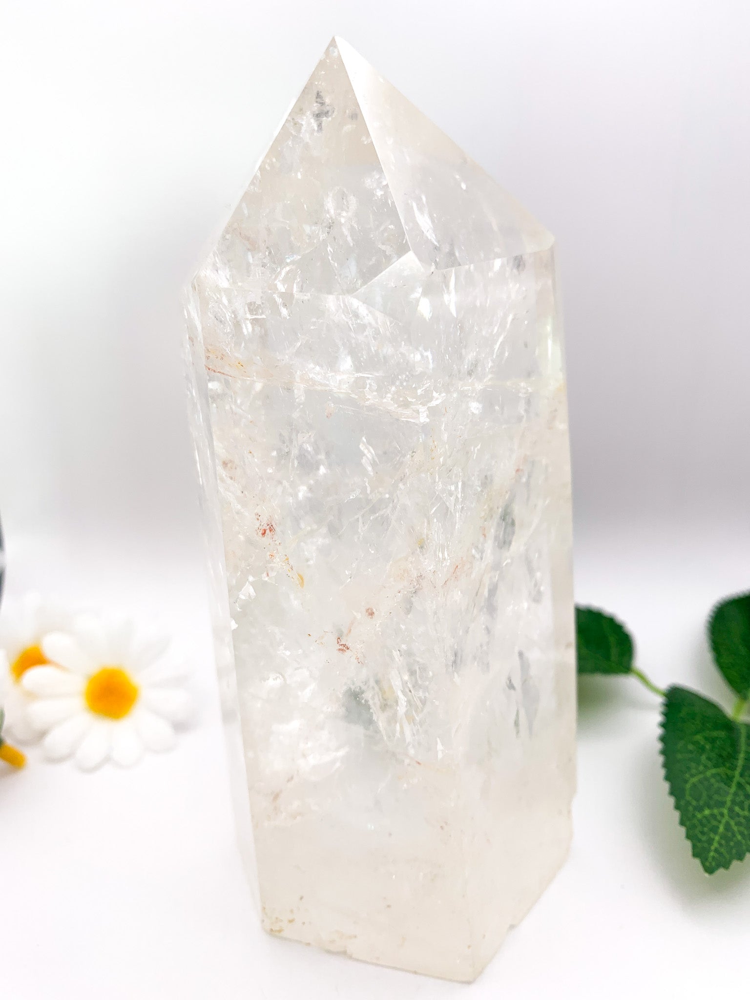 Clear Quartz Tower - Crystal Love Treasures