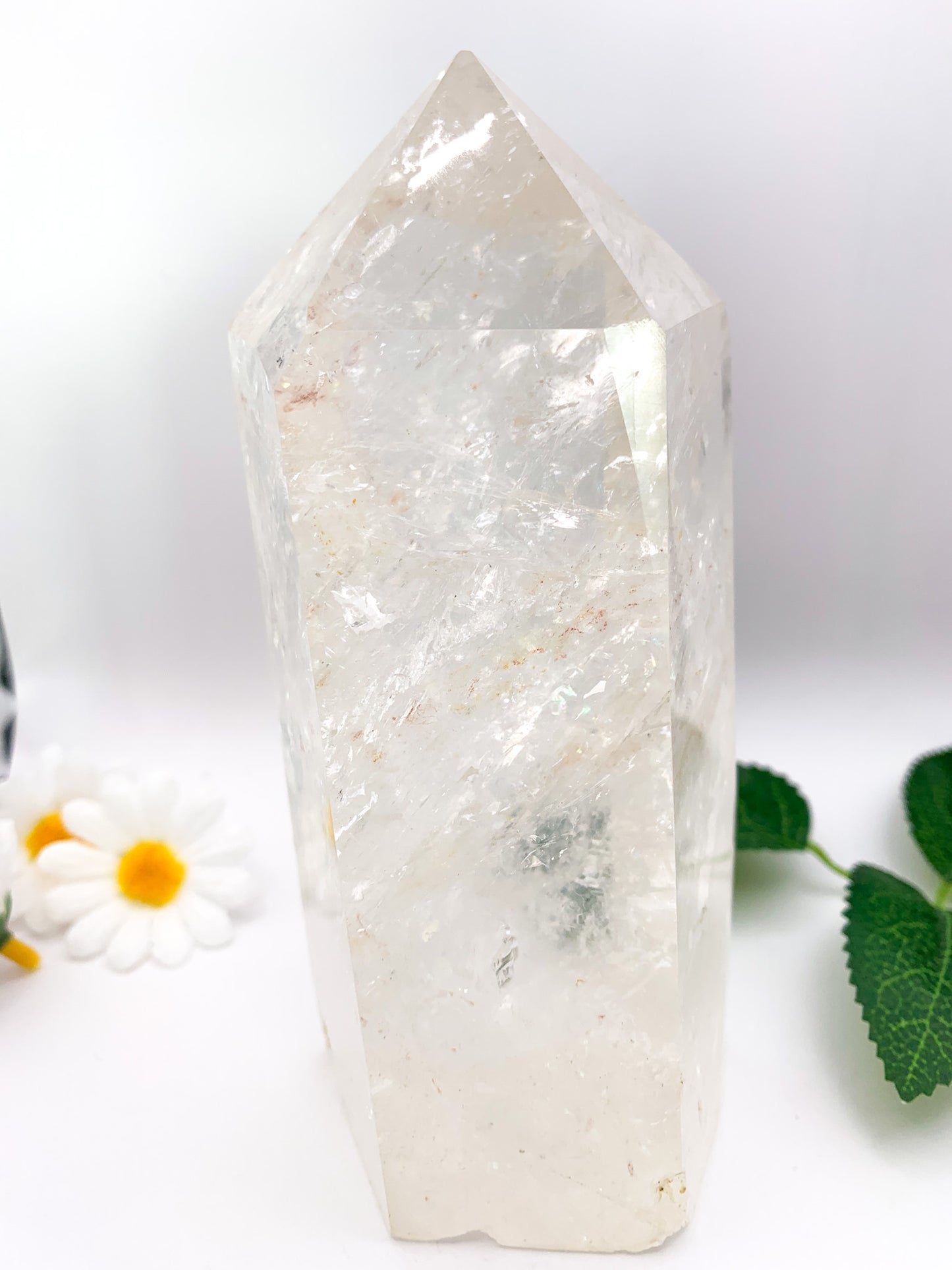 Clear Quartz Tower - Crystal Love Treasures