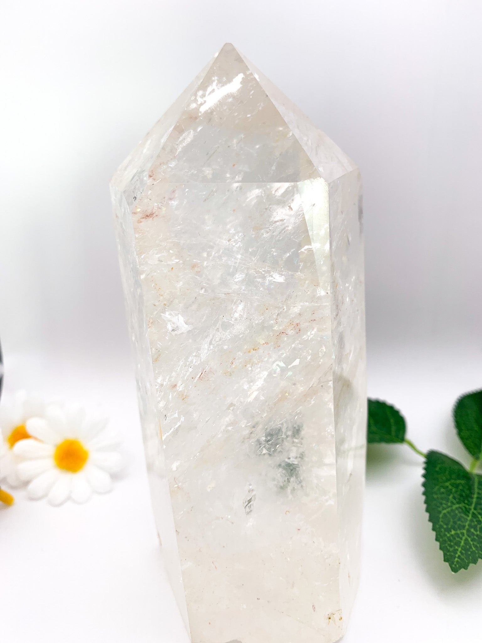 Clear Quartz Tower - Crystal Love Treasures