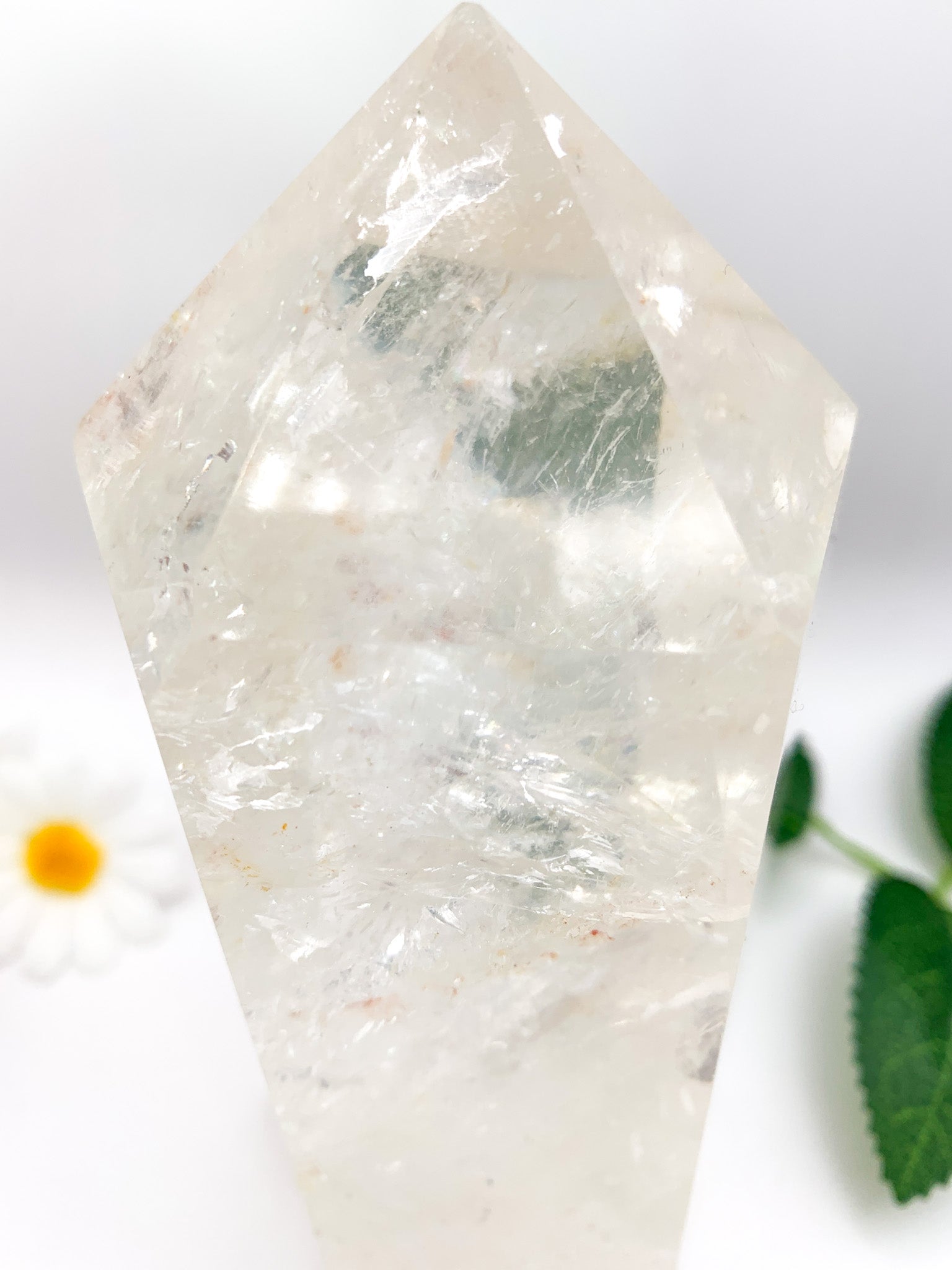 Clear Quartz Tower - Crystal Love Treasures