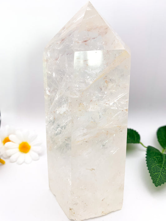 Clear Quartz Tower - Crystal Love Treasures