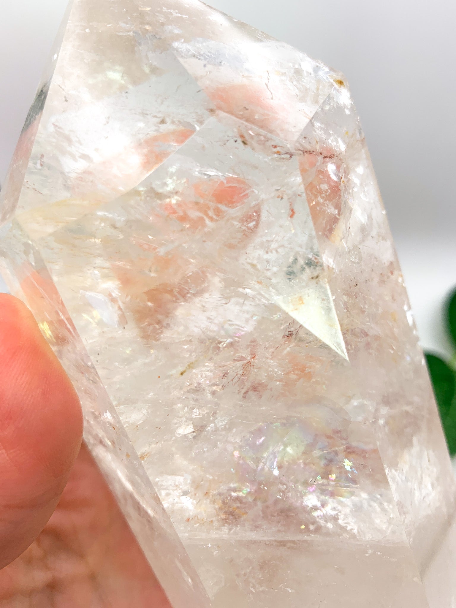 Clear Quartz Tower - Crystal Love Treasures