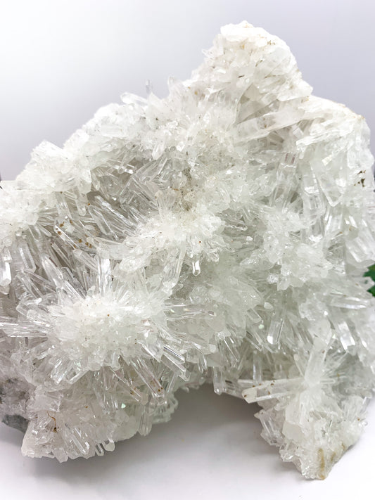 Icy Chrysanthemum Quartz Cluster - Crystal Love Treasures