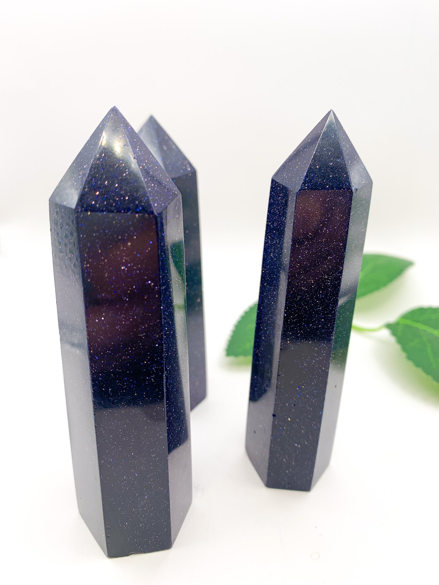 Blue Sandstone Tower - Crystal Love Treasures