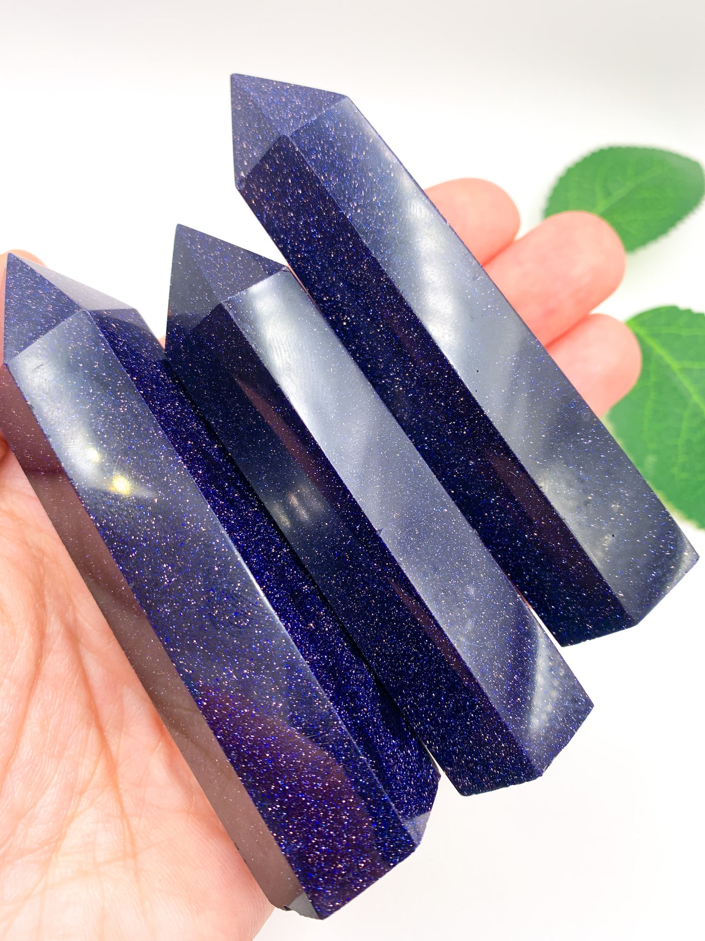 Blue Sandstone Tower - Crystal Love Treasures