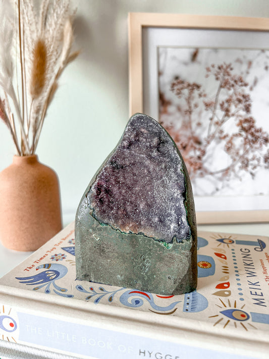 Amethyst Free Form Cut Base - Crystal Love Treasures