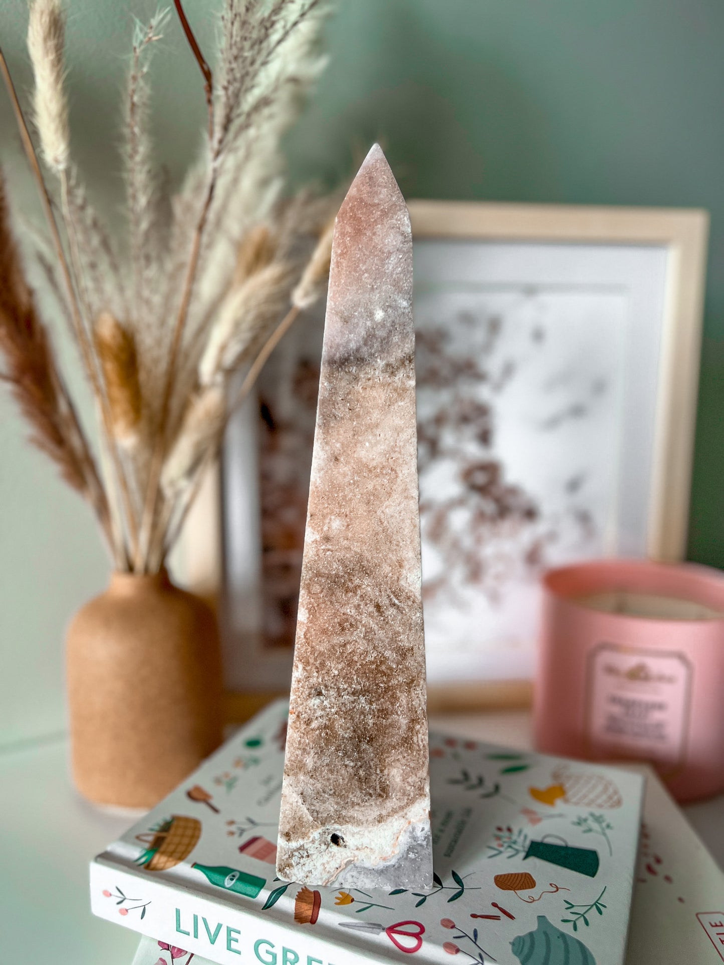 Pink Amethyst Obelisk