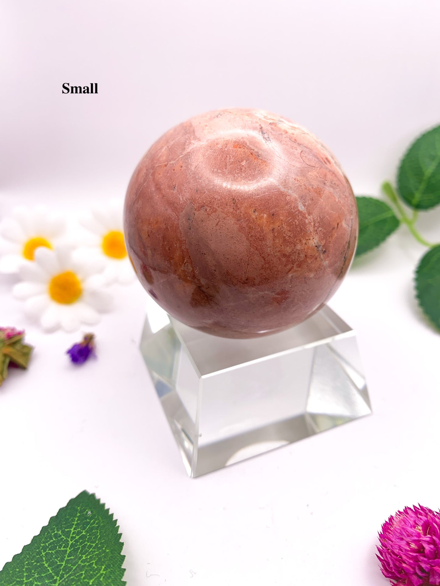 pink jasper sphere